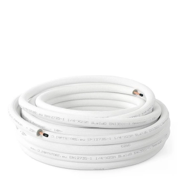 Rura CU chłodnicza w otulinie Ebrille 1/2" (12,7mm) x 0,8x25m